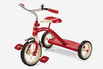 Red tricycle