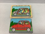 Double Layer Puzzle-Car