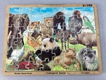Endangered Species Wooden Jigsaw Puzzle
