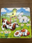 Wooden Pets Peg Puzzle