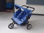 Mini Twin Blue Stroller