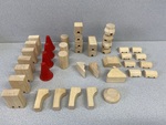Castle Wooden Block Set