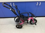 Pink Little Nation Push Trike Deluxe