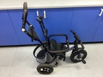 B68: Black Little Nation Push Trike Deluxe