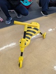 Scuttlebug Beetle Yellow/Black Push Tricycle