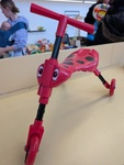 Scuttlebug Beetle Red/Black Push Tricycle