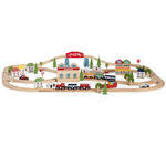 Jumbo Wooden Train Set
