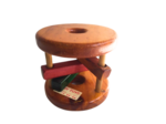 Wooden Rolling Rattle