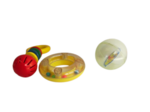 Cat ball rattle set