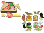 Tuzzles Sandwich Puzzle