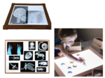 Light table and X-rays 