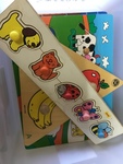 1 to 3yr old puzzle box: 5 puzzles