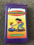 Scooter board & activity cards 