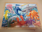 Underwater 24 Piece Wooden Jigsaw Puzzle