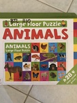 Animal floor puzzle 