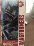 Transformer lenticular puzzle 