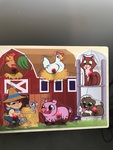 Farm Peg Puzzle 