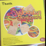 Wooden Geoboard