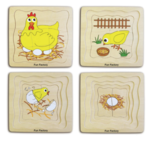 Layered Puzzle Chicken