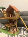 Sylvanian Treehouse and family