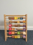Alphabet abacus 