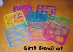 Stencil Art Set
