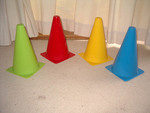 Plastic Cones - Games Party Pack