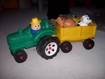 Farm Tractor & Wagon