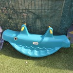 Whale Teeter Totter (Crocodile See-Saw)