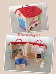 Wooden Hospital Playset