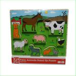 Hape Farm Animals Stand Up Puzzle