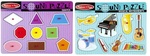 Melissa & Doug Sound Puzzles (Musical Instruments and Shapes)