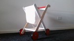 Wooden Shopping Trolley