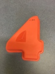 Cake Mould - Number 4
