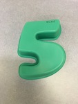 Cake Mould - Number 5