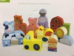 Farm Wooden Block Set