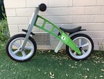 Balance Bike - Green (lowered)