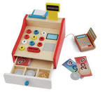 Wooden cash register