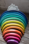 Rainbow Stacking Puzzle