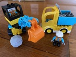 Duplo Truck and Tracked Excavator