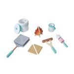 Wooden Camp Food Set