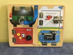 Melissa & Doug Latches board 