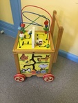 Wooden Activity Trolley