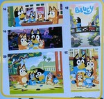 Bluey Wood Puzzle Set