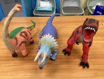 Dinosaurs - set of 3
