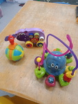 3 x baby toys