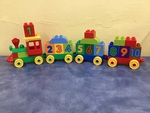 Duplo number train