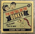 Pin the tail on the donkey party game
