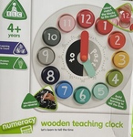 ELC Wooden Teaching Clock