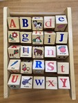 Alphabet frame 